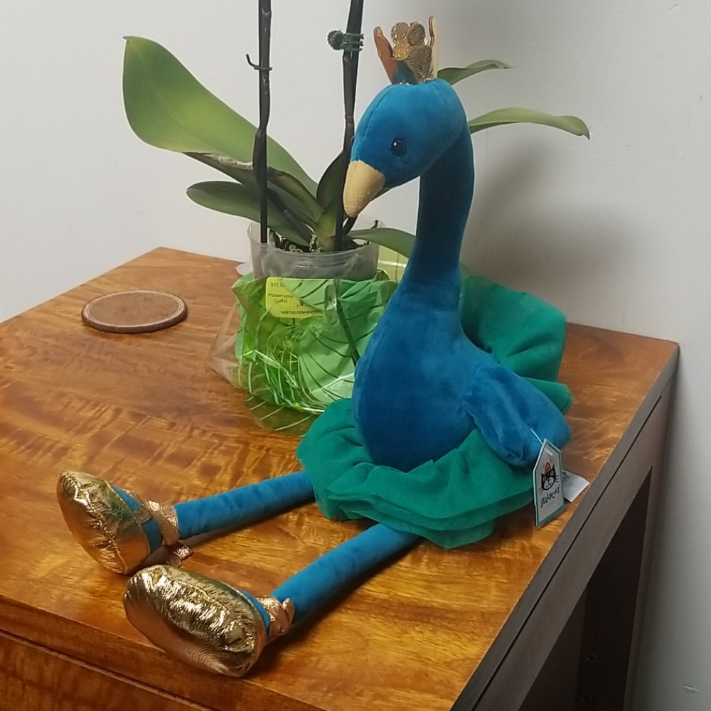 NWT Jellycat Fancy Peacock
